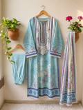 Gul – 3 Piece Pakistani Lawn Suit 💙